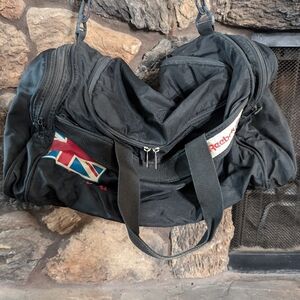 Super Rare Original Vintage 80's Reebok Great Britain Team Duffel Bag